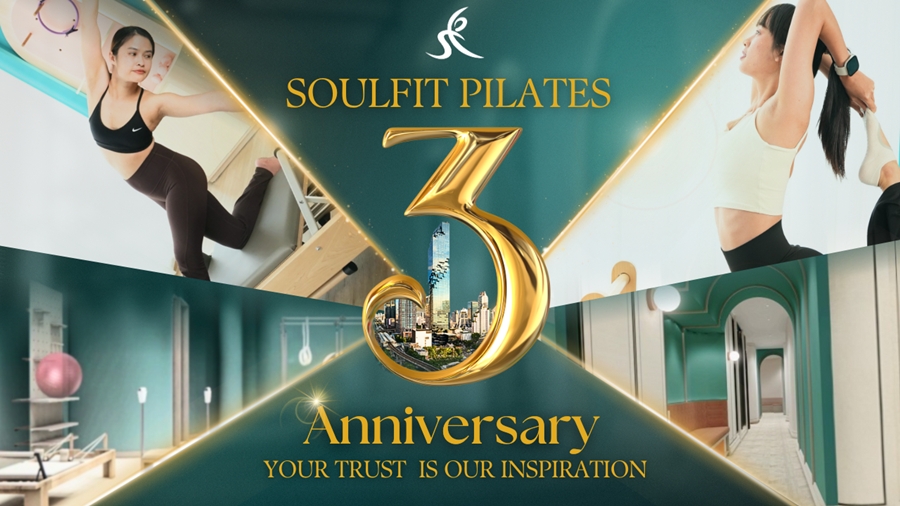 Soulfit Pilates ฉลองครบรอบ 3 ปี เดินหน้าขยายครบ 21 สาขาในปีนี้