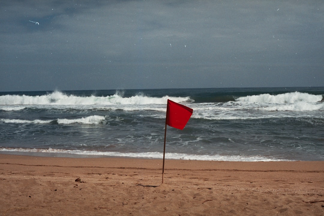 Photo beach flag