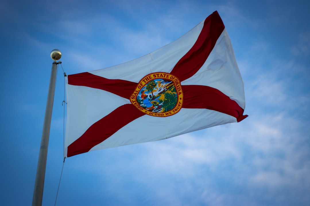 Photo beach flag